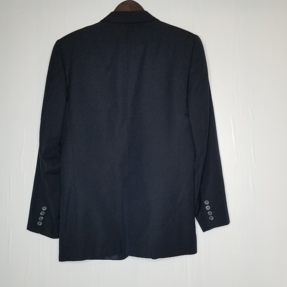 Yves Saint Laurent YSL Blazer Suit Jacket Navy  Blue Sport Coat Men's  Wool - Picture 16 of 16